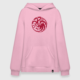 Худи SuperOversize хлопок с принтом Logo Targaryen Quotes в Белгороде, 70% хлопок, 30% полиэстер, мягкий начес внутри | карман-кенгуру, эластичная резинка на манжетах и по нижней кромке, двухслойный капюшон
 | Тематика изображения на принте: crow | fire and blood | game of thrones | lannister | stark | statwb | targaryen | винтерфел | ворон | игра престолов | король ночи | ланнистер | лютоволк | мать драконов | пламя и кровь | север | старки | таргариен | черные крылья