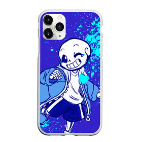 Чехол для iPhone 11 Pro матовый с принтом UNDERTALE SANS BLUE в Белгороде, Силикон |  | sans | undertale | андертале | андертейл | гтвукефду | игра | подземная история | подземная сказка | санс | ундертале