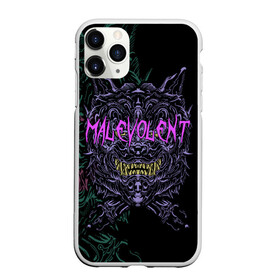 Чехол для iPhone 11 Pro матовый с принтом MALEVOLENT / ANGRY DOG в Белгороде, Силикон |  | angry dog | готический | дог | животные | зверь | злая собака | зубы | клыки | монстр | оскал | пасть | пес | челюсть