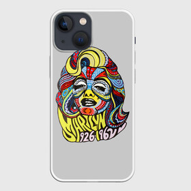 Чехол для iPhone 13 mini с принтом Мэрилин Монро в Белгороде,  |  | marilyn | marilyn monroe | popart | арт | мэрилин монро