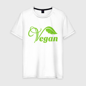 Мужская футболка хлопок с принтом Vegan Power в Белгороде, 100% хлопок | прямой крой, круглый вырез горловины, длина до линии бедер, слегка спущенное плечо. | green | greenpaece | nature | sport | vegan | yoga | веган | вегетарианец | гринпис | еда | животные | жизнь | здоровье | зеленый | йога | мир | овощи | пища | планета | природа | растение | спорт | тело | фрукты