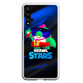 Чехол для Honor 20 с принтом Базз Buzz Brawl Stars в Белгороде, Силикон | Область печати: задняя сторона чехла, без боковых панелей | brawl | brawl stars | brawlstars | brawl_stars | buz | buzz | баз | базз | бравл | бравлстарс | буз