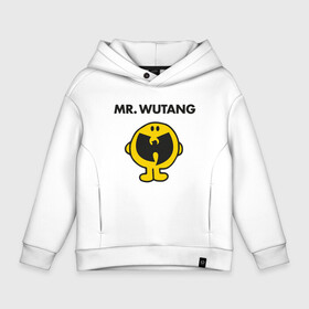 Детское худи Oversize хлопок с принтом Mr. Wu-Tang в Белгороде, френч-терри — 70% хлопок, 30% полиэстер. Мягкий теплый начес внутри —100% хлопок | боковые карманы, эластичные манжеты и нижняя кромка, капюшон на магнитной кнопке | Тематика изображения на принте: black | gza | hip hop | method man | music | new york | odb | old school | rap | rza | wu tang | wu tang clan | аудио | винил | ву тэнг | граффити | диджей | кассета | микрофон | музыка | нью йорк | пластинка | рэп | рэпер | хип хоп