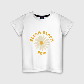 Детская футболка хлопок с принтом THE BOYZ Bloom Bloom Pow Cute  в Белгороде, 100% хлопок | круглый вырез горловины, полуприлегающий силуэт, длина до линии бедер | 3racha | bts | bts idol | drake | exid hot pink | ikon | kpop | sleepy baby wolf | stay gold | the boyz bloom bloom pow cute retro lyrics | кейпоп | корейская музыка | корея | кпоп | поп