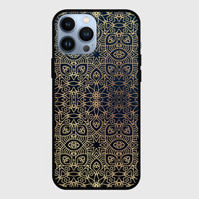 Чехол для iPhone 13 Pro Max с принтом ПерсидСкие Узоры в Белгороде,  |  | Тематика изображения на принте: абстракция | золотистая | золото | узор | узоры