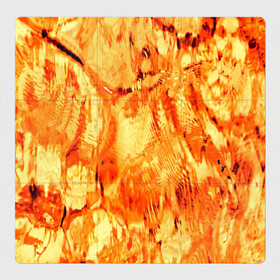 Магнитный плакат 3Х3 с принтом Жаркая Пустыня в Белгороде, Полимерный материал с магнитным слоем | 9 деталей размером 9*9 см | жара | золотой. | лето | отдых | песок | пустыня | тропики