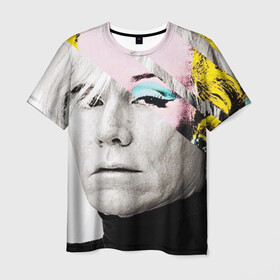 Мужская футболка 3D с принтом Энди Уорхол | Andy Warhol в Белгороде, 100% полиэфир | прямой крой, круглый вырез горловины, длина до линии бедер | andy warhol | художник | энди уорхол
