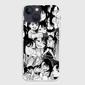 Чехол для iPhone 13 mini с принтом Nagatoro Sempai в Белгороде,  |  | anime | sempai | torochan | аниме | нагаторо | нагаторосан | не издевайся | не издевайся нагаторо | семпай | хаясэ нагаторо