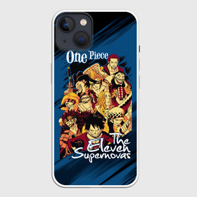 Чехол для iPhone 13 с принтом One Piece | The Eleven Supernovas в Белгороде,  |  | anime | manga | monkey d. luffy | one piece | аниме | большой куш | ван пис | вон пис | гол д. роджер | король пиратов | луфи | луффи | манга | манки д. луффи | нами | пират | портгас д. эйс | ророноа зоро | соломенная шляпа