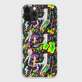 Чехол для iPhone 12 Pro Max с принтом Психоделика / Абстракция в Белгороде, Силикон |  | pop art | абстракция | арт | геометрия | девушка | космос | круги | ноги | психоделика