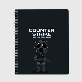 Тетрадь с принтом CS GO | COUNTER TERRORIS (Z) в Белгороде, 100% бумага | 48 листов, плотность листов — 60 г/м2, плотность картонной обложки — 250 г/м2. Листы скреплены сбоку удобной пружинной спиралью. Уголки страниц и обложки скругленные. Цвет линий — светло-серый
 | astralis | awp | counter strike | cs go | cs go global offensive | cs:go | faze clan | hyper beast | team liquid | астралис | кс го | тим ликвид | фейз клан | хайпер бист