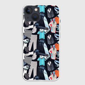 Чехол для iPhone 13 с принтом СтиЛьная Одежда в Белгороде,  |  | мода | мужчины | очки | паттерн | стиль