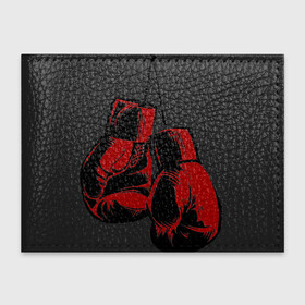Обложка для студенческого билета с принтом Боксерские перчатки в Белгороде, натуральная кожа | Размер: 11*8 см; Печать на всей внешней стороне | Тематика изображения на принте: boxing | gloves | боевые искусства | бокс | день бокса | спорт