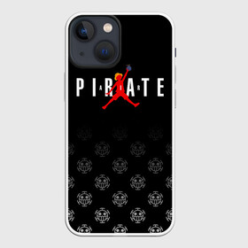 Чехол для iPhone 13 mini с принтом PIRATE AIR One Piece в Белгороде,  |  | anime | manga | monkey d. luffy | one piece | аниме | баскетбол | баскетболист | большой куш | ван пис | вон пис | джордан | капитан | король пиратов | лого | логотип | луси | луфи | луффи | манга | манки д. луффи | мугивара