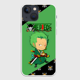 Чехол для iPhone 13 mini с принтом Ророноа Зоро | One Piece. Большой куш в Белгороде,  |  | anime | manga | one piece | zoro roronoa | аниме | большой куш | ван пис | великий флот | вон пис | зородзюро | король пиратов | манга | мечник | охотник за головами | охотник на пиратов | пират