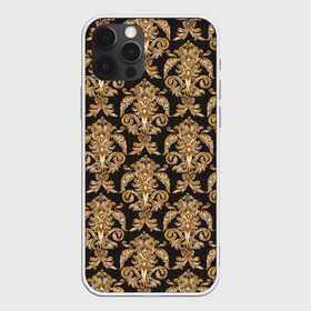 Чехол для iPhone 12 Pro Max с принтом золотые узоры в Белгороде, Силикон |  | versace | абстракция | версаче | золотые узоры | паттерн | текстуры | узоры