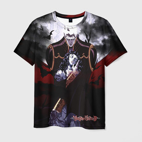 Мужская футболка 3D с принтом Ди: Охотник на вампиров в Белгороде, 100% полиэфир | прямой крой, круглый вырез горловины, длина до линии бедер | вампир | граф | дампир | ди | магнус ли | наёмник | охотник