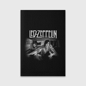 Обложка для паспорта матовая кожа с принтом Led Zeppelin в Белгороде, натуральная матовая кожа | размер 19,3 х 13,7 см; прозрачные пластиковые крепления | Тематика изображения на принте: british | england | folk | hardcore | hardrock | led zeppelin | metal | music | punk | retro | rock | usa | гранж | джимми пейдж | лед цеппелин | метал | музыка | панк | ретро | роберт плант | рок | сша | фолк