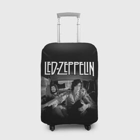 Чехол для чемодана 3D с принтом Led Zeppelin в Белгороде, 86% полиэфир, 14% спандекс | двустороннее нанесение принта, прорези для ручек и колес | british | england | folk | hardcore | hardrock | led zeppelin | metal | music | punk | retro | rock | usa | гранж | джимми пейдж | лед цеппелин | метал | музыка | панк | ретро | роберт плант | рок | сша | фолк