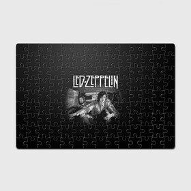 Головоломка Пазл магнитный 126 элементов с принтом Led Zeppelin в Белгороде, полимерный материал с магнитным слоем | 126 деталей, размер изделия —  180*270 мм | british | england | folk | hardcore | hardrock | led zeppelin | metal | music | punk | retro | rock | usa | гранж | джимми пейдж | лед цеппелин | метал | музыка | панк | ретро | роберт плант | рок | сша | фолк