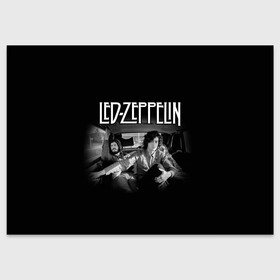 Поздравительная открытка с принтом Led Zeppelin в Белгороде, 100% бумага | плотность бумаги 280 г/м2, матовая, на обратной стороне линовка и место для марки
 | british | england | folk | hardcore | hardrock | led zeppelin | metal | music | punk | retro | rock | usa | гранж | джимми пейдж | лед цеппелин | метал | музыка | панк | ретро | роберт плант | рок | сша | фолк