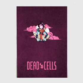 Постер с принтом Dead Cells Pink в Белгороде, 100% бумага
 | бумага, плотность 150 мг. Матовая, но за счет высокого коэффициента гладкости имеет небольшой блеск и дает на свету блики, но в отличии от глянцевой бумаги не покрыта лаком | cell | cells | dead | dead cells | game | gamer | games | metroidvania | roguelike | игра | игры