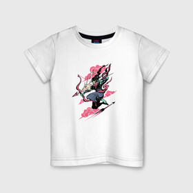 Детская футболка хлопок с принтом Pink cloud Dead Cells в Белгороде, 100% хлопок | круглый вырез горловины, полуприлегающий силуэт, длина до линии бедер | cell | cells | dead | dead cells | game | gamer | games | metroidvania | roguelike | игра | игры