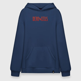 Худи SuperOversize хлопок с принтом Dead cells logo text в Белгороде, 70% хлопок, 30% полиэстер, мягкий начес внутри | карман-кенгуру, эластичная резинка на манжетах и по нижней кромке, двухслойный капюшон
 | cell | cells | dead | dead cells | game | gamer | games | metroidvania | roguelike | игра | игры