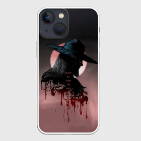 Чехол для iPhone 13 mini с принтом Blind Hunter в Белгороде,  |  | bloodborne | game | games | stranger | бладборн | игра | игры | соулс | странник