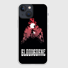 Чехол для iPhone 13 mini с принтом Мир Бладборна в Белгороде,  |  | bloodborne | game | games | stranger | бладборн | игра | игры | соулс | странник