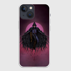 Чехол для iPhone 13 mini с принтом Ворон охотник в Белгороде,  |  | bloodborne | game | games | stranger | бладборн | игра | игры | соулс | странник