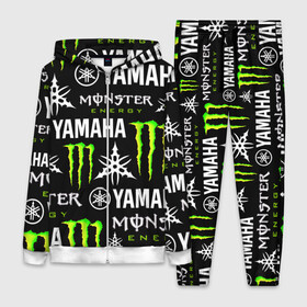 Женский костюм 3D с принтом YAMAHA X MONSTER   SPORT в Белгороде,  |  | monster energy | motorcycle | yamaha | yzf r6 | байк | байкер | зеленый | монстер | мотоспорт | мототехника | мотоцикл | мотоциклист | скутер | энергетик. | ямаха