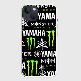 Чехол для iPhone 13 с принтом YAMAHA X MONSTER   SPORT в Белгороде,  |  | monster energy | motorcycle | yamaha | yzf r6 | байк | байкер | зеленый | монстер | мотоспорт | мототехника | мотоцикл | мотоциклист | скутер | энергетик. | ямаха