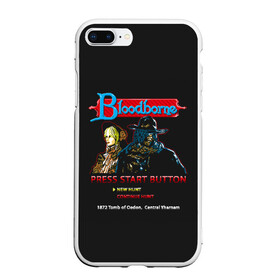 Чехол для iPhone 7Plus/8 Plus матовый с принтом Bloodborne 8 bit в Белгороде, Силикон | Область печати: задняя сторона чехла, без боковых панелей | Тематика изображения на принте: 8 bit | 8 бит | bloodborne | game | games | stranger | бладборн | игра | игры | соулс | странник