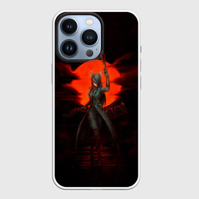 Чехол для iPhone 13 Pro с принтом Blood moon в Белгороде,  |  | bloodborne | game | games | stranger | бладборн | игра | игры | соулс | странник