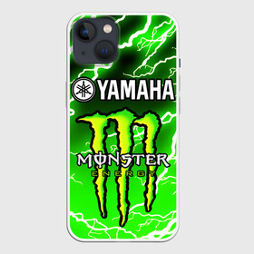 Чехол для iPhone 13 с принтом YAMAHA X MONSTER   SPORT в Белгороде,  |  | monster energy | motorcycle | yamaha | yzf r6 | байк | байкер | зеленый | монстер | мотоспорт | мототехника | мотоцикл | мотоциклист | скутер | энергетик. | ямаха