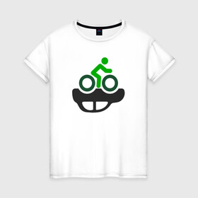 Женская футболка хлопок с принтом Осовбодите город в Белгороде, 100% хлопок | прямой крой, круглый вырез горловины, длина до линии бедер, слегка спущенное плечо | велосипед | город | пробки | транспорт | экология