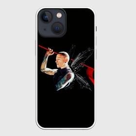 Чехол для iPhone 13 mini с принтом Бабочка Честер в Белгороде,  |  | alternative | linkin park | metall | music | rock | альтернатива | линкин парк | металл | музыка | рок | честер беннингтон