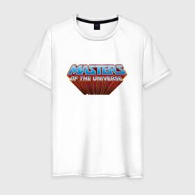 Мужская футболка хлопок с принтом Masters of the Universe Logo | Властелины вселенной Лого (Z) в Белгороде, 100% хлопок | прямой крой, круглый вырез горловины, длина до линии бедер, слегка спущенное плечо. | he man | logo | masters of the universe | she ra | властелины вселенной | логип | лого | мульт | мультфильм