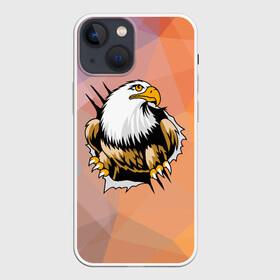 Чехол для iPhone 13 mini с принтом Орел 3D в Белгороде,  |  | Тематика изображения на принте: eagle | орел | орленок | орлиный взгляд | птица | птичка | хищная птица