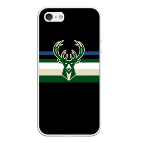 Чехол для iPhone 5/5S матовый с принтом Milwaukee Bucks форма. Statement Edition в Белгороде, Силикон | Область печати: задняя сторона чехла, без боковых панелей | Тематика изображения на принте: basketball | edition | milwaukee bucks | sport | statement | бакс | баскетбол | милуоки | спорт | форма