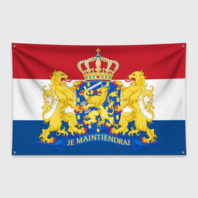 Флаг-баннер с принтом Нидерланды (Голландия) Флаг в Белгороде, 100% полиэстер | размер 67 х 109 см, плотность ткани — 95 г/м2; по краям флага есть четыре люверса для крепления | голандия | голландия | голландия герб | голландия флаг | недерланды | недирланды | нидерланды | нидерланды герб | нидерланды флаг | нидирланды | флаг | флаг голландии | флаг нидерландов