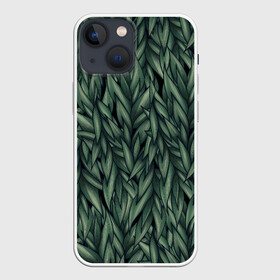 Чехол для iPhone 13 mini с принтом Листья в Белгороде,  |  | зелень | лес | листва | листья | природа