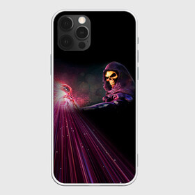 Чехол для iPhone 12 Pro Max с принтом СКЕЛЕТОР | SKELETOR (Z) в Белгороде, Силикон |  | he man | logo | masters of the universe | she ra | skeletor | властелины вселенной | логип | лого | мульт | мультфильм | скелетор