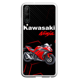 Чехол для Honor P30 с принтом KAWASAKI NINJA /  КАВАСАКИ в Белгороде, Силикон | Область печати: задняя сторона чехла, без боковых панелей | kawasaki | motorcycle | motosport | ninja | racing | speed | sport | байк | гонки | двигатель | кавасаки | мото | мотокросс | мотоспорт | мототриал | мотоцикл | нинзя. | скорость | спорт