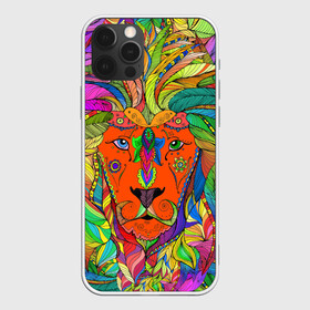 Чехол для iPhone 12 Pro Max с принтом Лев шаман в Белгороде, Силикон |  | Тематика изображения на принте: большие кошки. | волшебство | глаза | джунгли | животные | знак зодиака | лев | магия | мистика | перья | саванна | узоры | хищник | хозяин | царь зверей | шаман | эзотерика