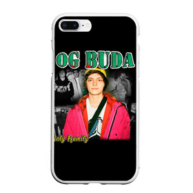Чехол для iPhone 7Plus/8 Plus матовый с принтом OG BUDA в Белгороде, Силикон | Область печати: задняя сторона чехла, без боковых панелей | buda | og buda | ог буда | реп | репер