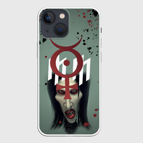 Чехол для iPhone 13 mini с принтом Marilyn Manson | Мерилин Мэнсон (Z) в Белгороде,  |  | hugh warner | marilyn manson | rock | глэм рок | гот | индастриал метал | индастриал рок | музыка | мэрилин мэнсон | рок | фрик | хард рок | шок рок
