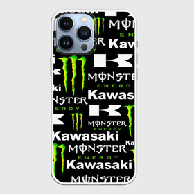 Чехол для iPhone 13 Pro Max с принтом KAWASAKI X MONSTER ENERGY в Белгороде,  |  | kawasaki | monster energy | motorcycle | motosport | racing | speed | sport | байк | гонки | двигатель | кавасаки | монстер энерджи. | мото | мотокросс | мотоспорт | мототриал | мотоцикл | скорость | спорт