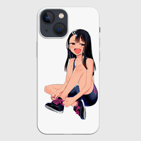 Чехол для iPhone 13 mini с принтом Нагаторо улыбается в Белгороде,  |  | hayase nagatoro | nagatoro | nagatoro art | издевайся нагаторо арт | нагаторо | нагаторо аниме | нагаторо арт | нагаторо манга | не издевайся нагаторо | не издевайся нагаторо аниме